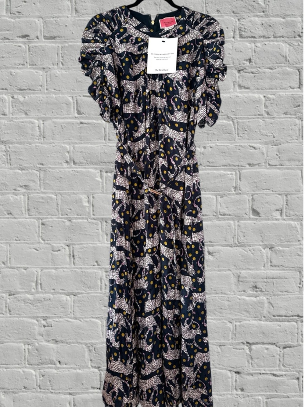 KATE SPADE PANTER DOT DRESS SIZE 2